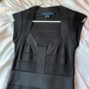 French Connection black party dress